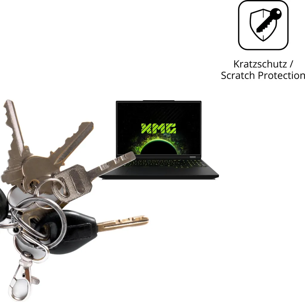 XMG Apex 16 Max Screen Protector 2-Pack | dipos Claro Ultra-Clear - 4