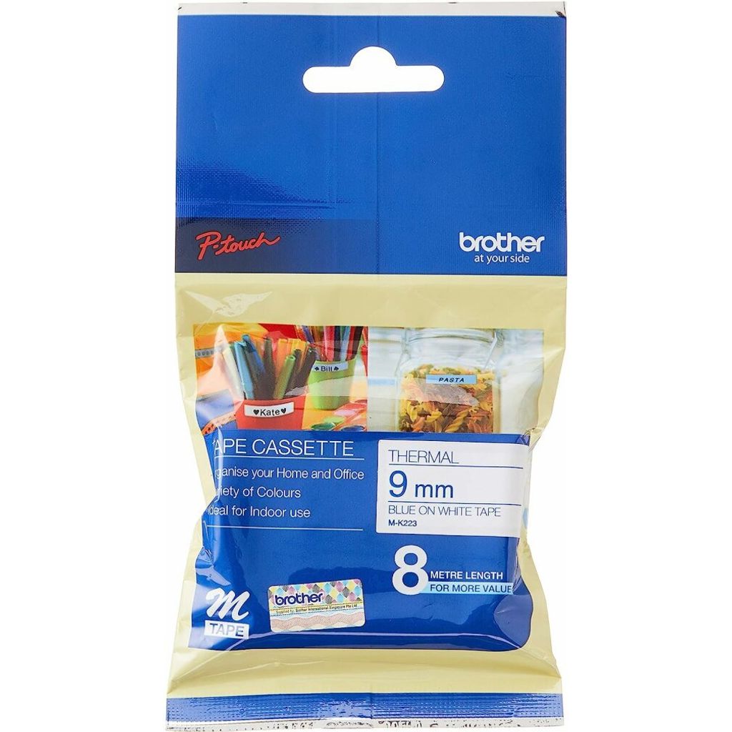 Brother M-K223B, Blau auf weiss, M, China, 5 Jahr(e), Produktbild 