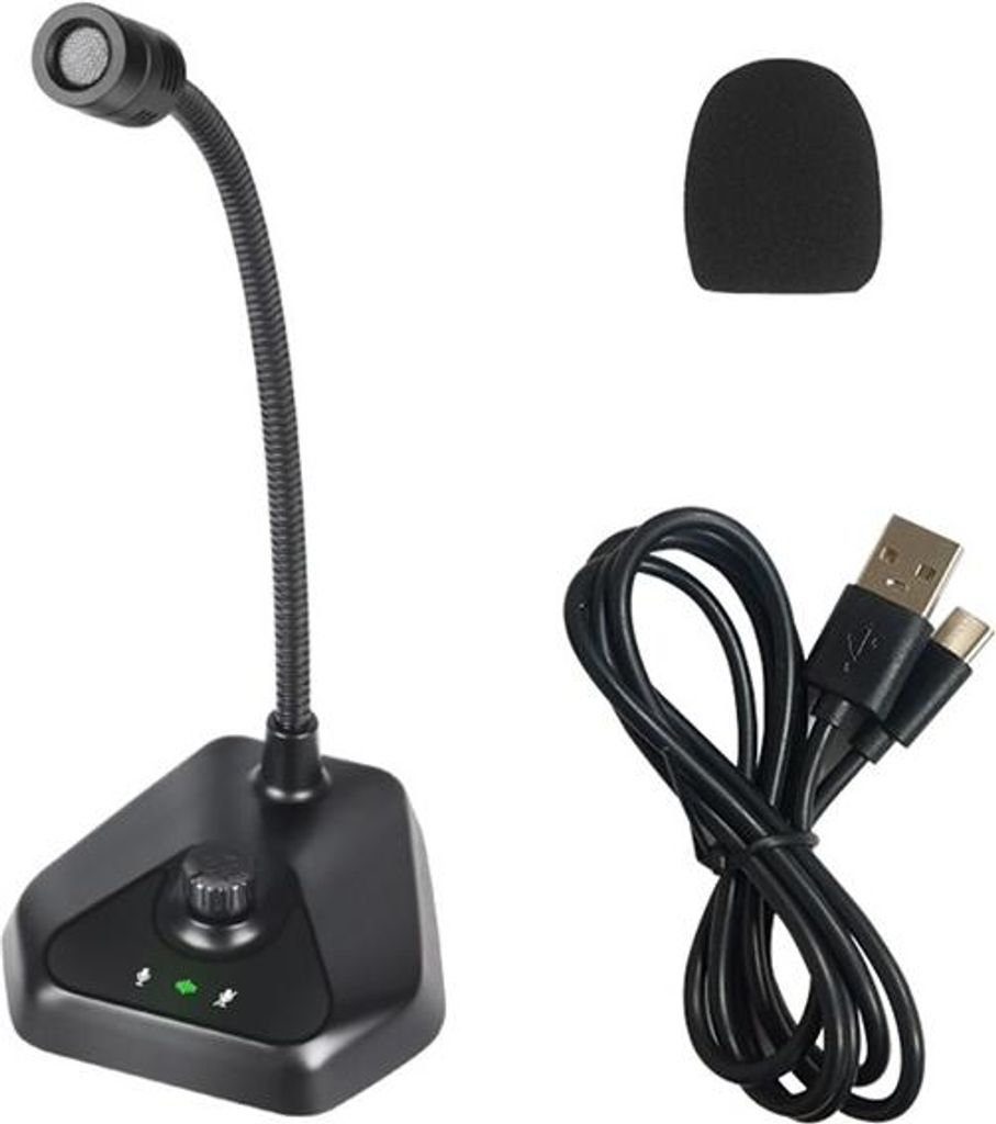 INF USB Kondensator Mikrofon für Computer Aufnahme, Streaming und Gaming