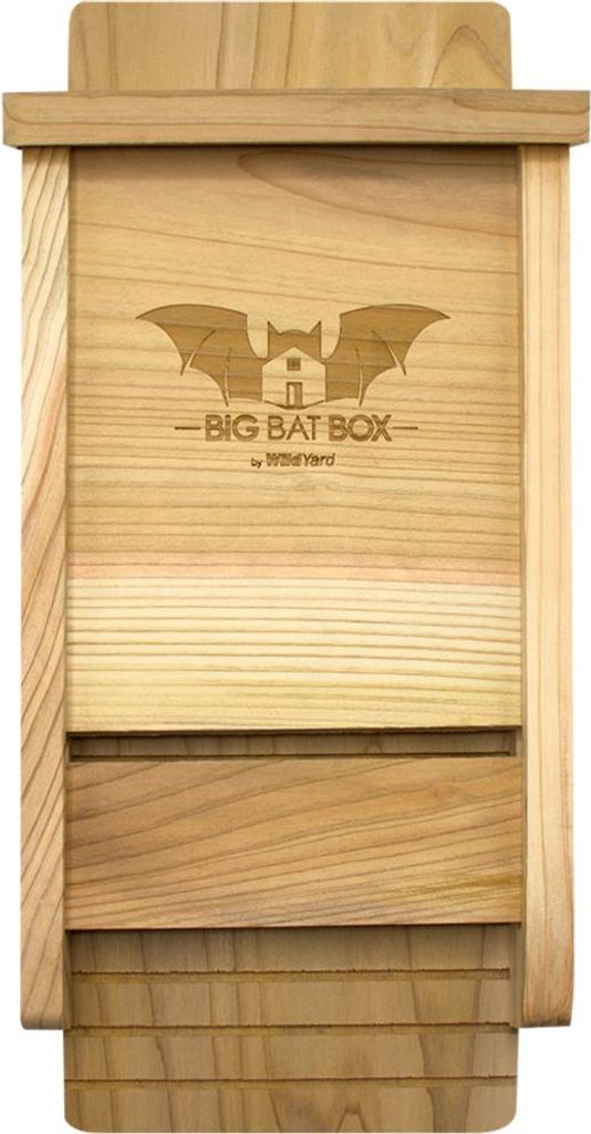 Nichoir à chauves-souris en cèdre à chambre unique – Peut Image du produit 