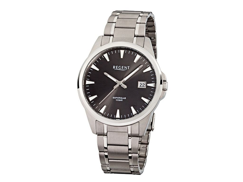 A product shot of a men's wristwatch.