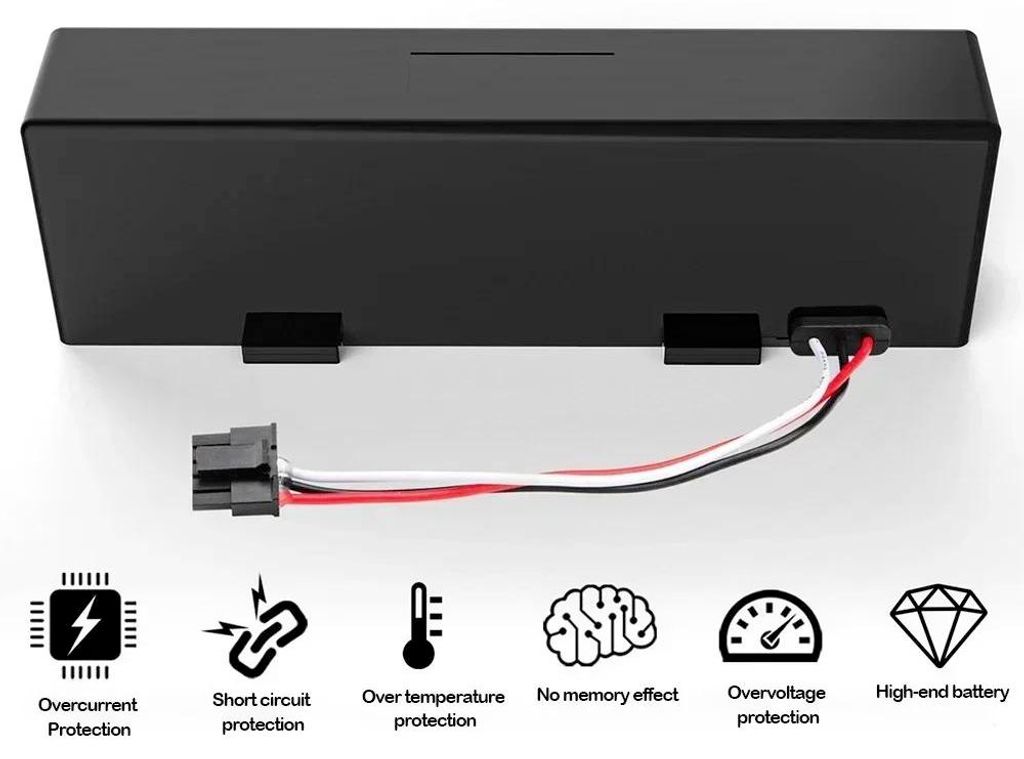 Akku für Xiaomi Mi Robot Vacuum-Mop P - Li-Ion Ersatzakku - 6800 mAh Kapazität - Saugroboter