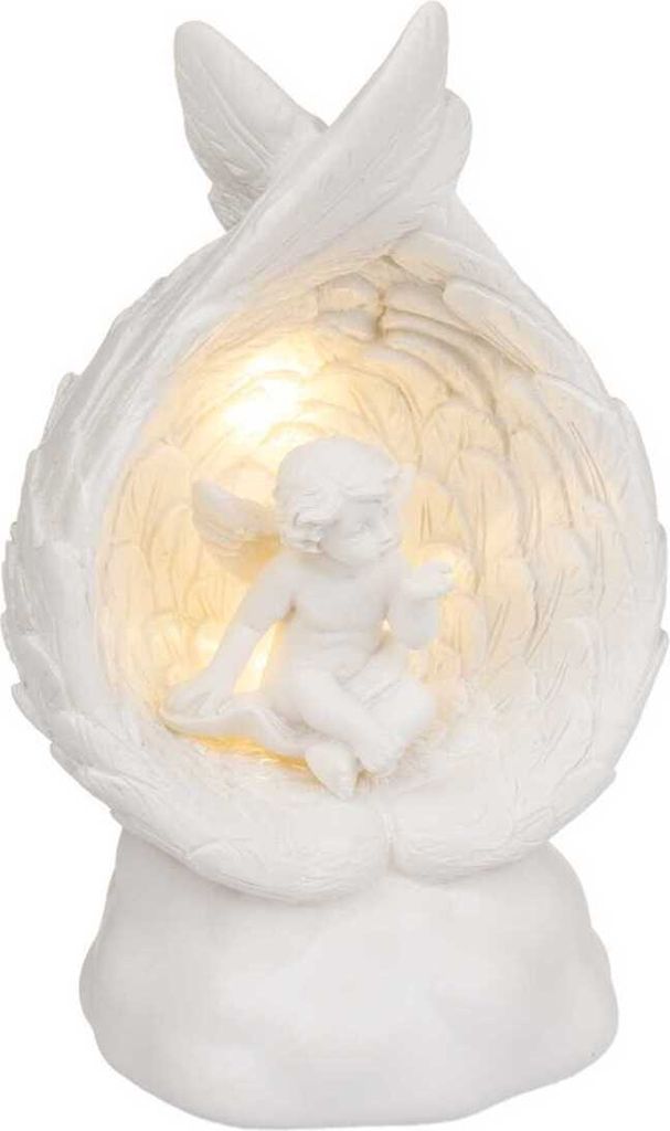 dekofigur-sitzender-engel-im-flügel-weiss-mit-led-polyresin-12cm
