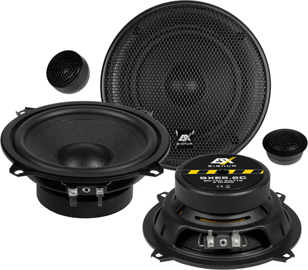 Haut-parleur 13cm ESX Signum SXE5.2C élimine le son saturé