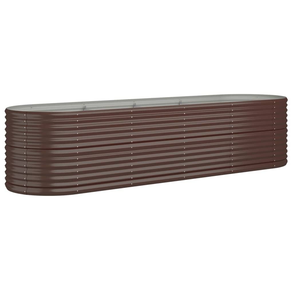 vidaXL Lit surélevé Acier revêtu par poudre 296x80x68 cm Image du produit 