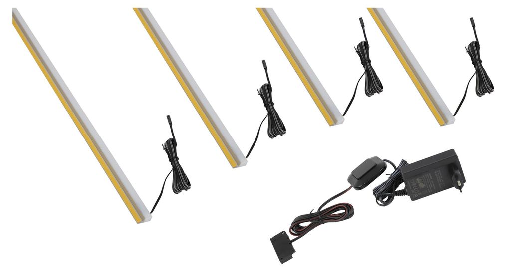 Illuminazione a LED per la vetrina in vetro LUCARA Immagine del prodotto 