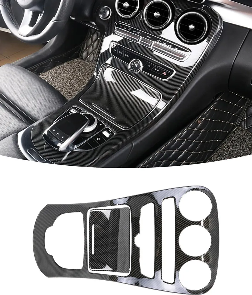 Rénovez votre tableau de bord Mercedes W205 GLC avec le cache carbone