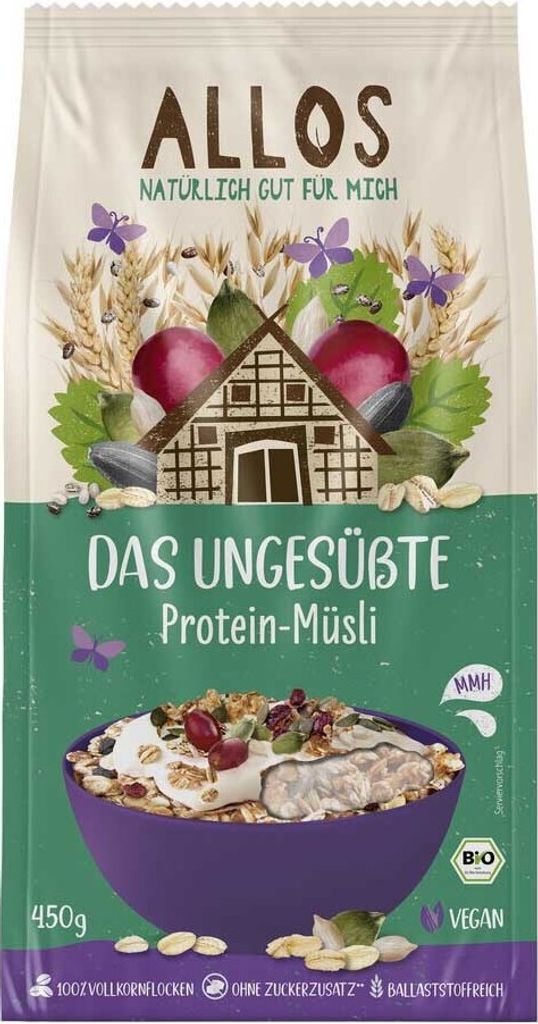 Allos 378189, 450 g, Gluten, Milch, Nüsse, Weizen, Produktbild 