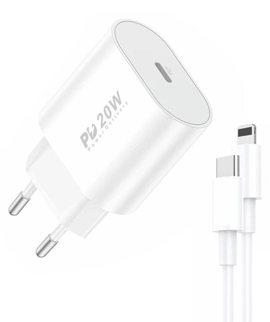 Ladegerät Ladekabel Iphone Schnellladegerät Adapter Usb C Produktbild 