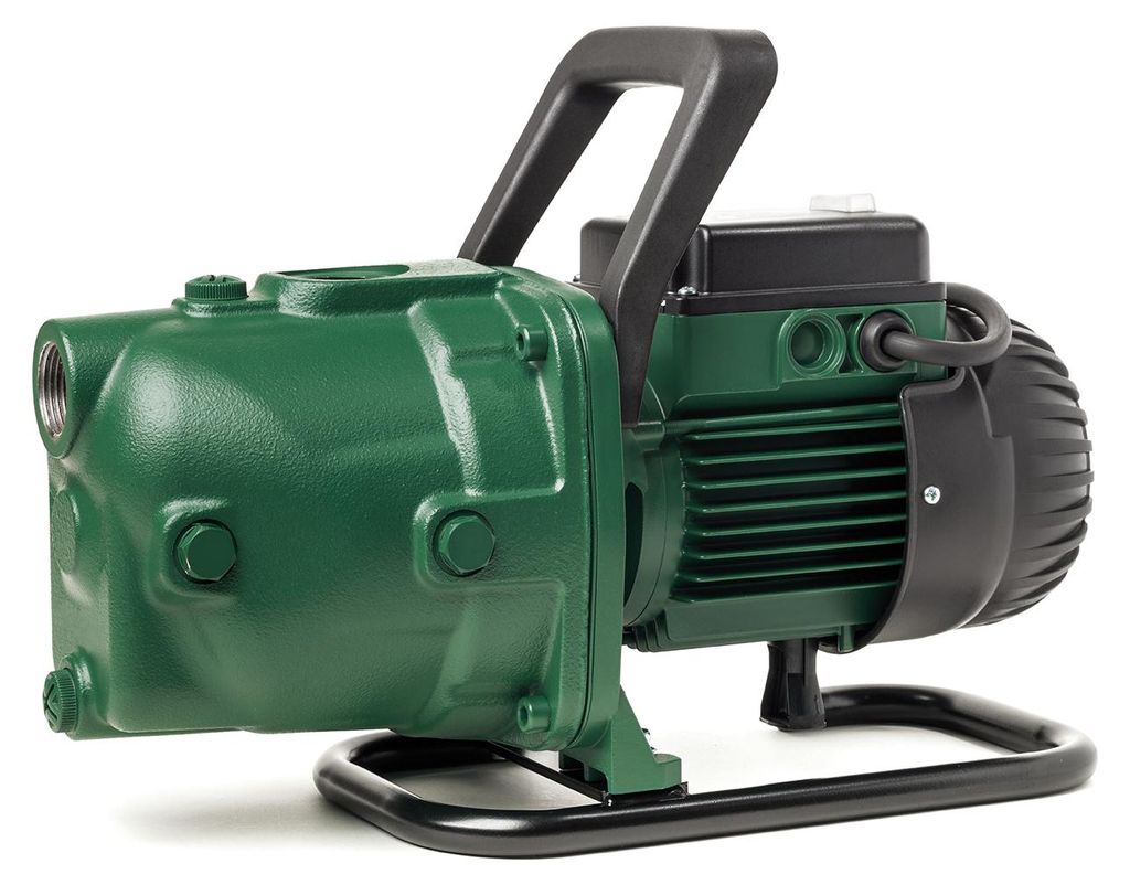 DAB Gardenjet 102 M Gartenpumpe - 3.600 L/Std. - 1130W - Förderhöhe 54m - Sehr robuste - Inkl. Tragegriff - Bewässerungspumpe