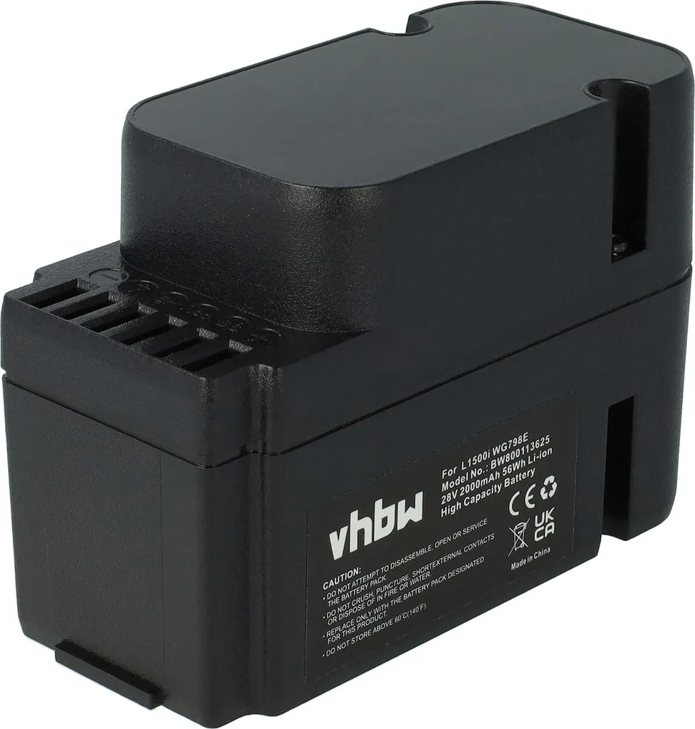 Rigenera il tuo Robot Worx | Batteria 28V 2000mAh Li-Ion Premium - 8