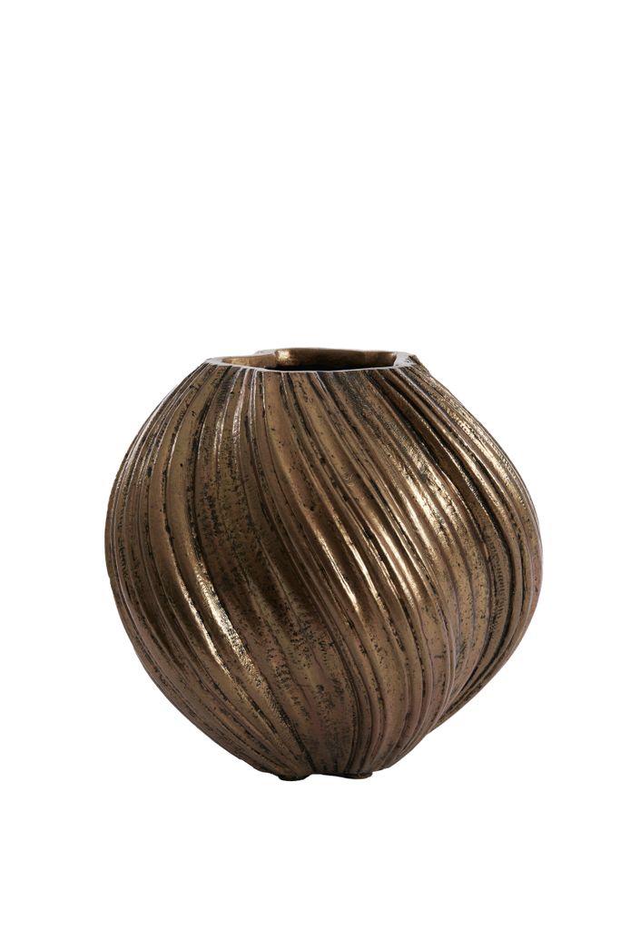 Light & Living - Vase YATUNG - Ø34x32cm - Bronze