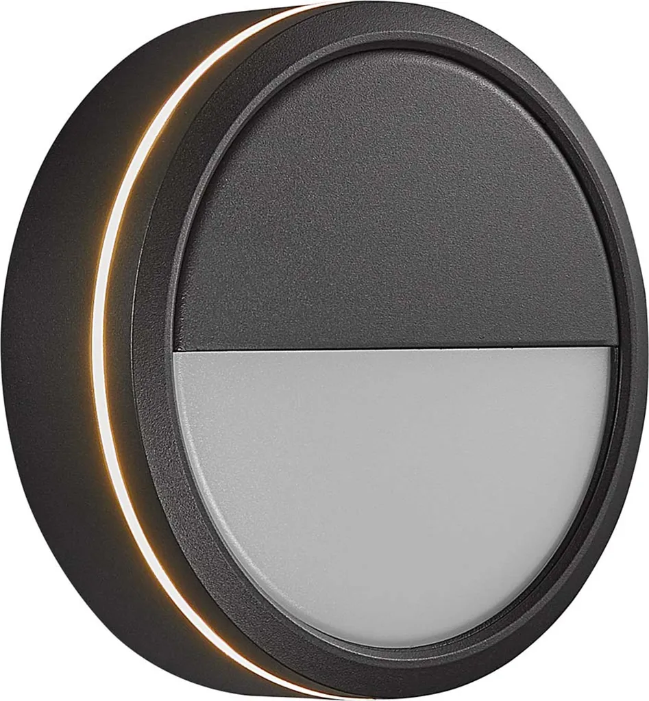 AVA Lampada Parete LED Professionale Bluetooth Nero IP54 Nordlux