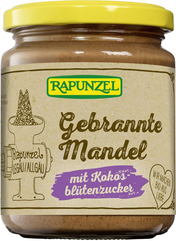 Rapunzel Gebrannte Mandel Aufstrich mit Kokosblütenzucker Image du produit 