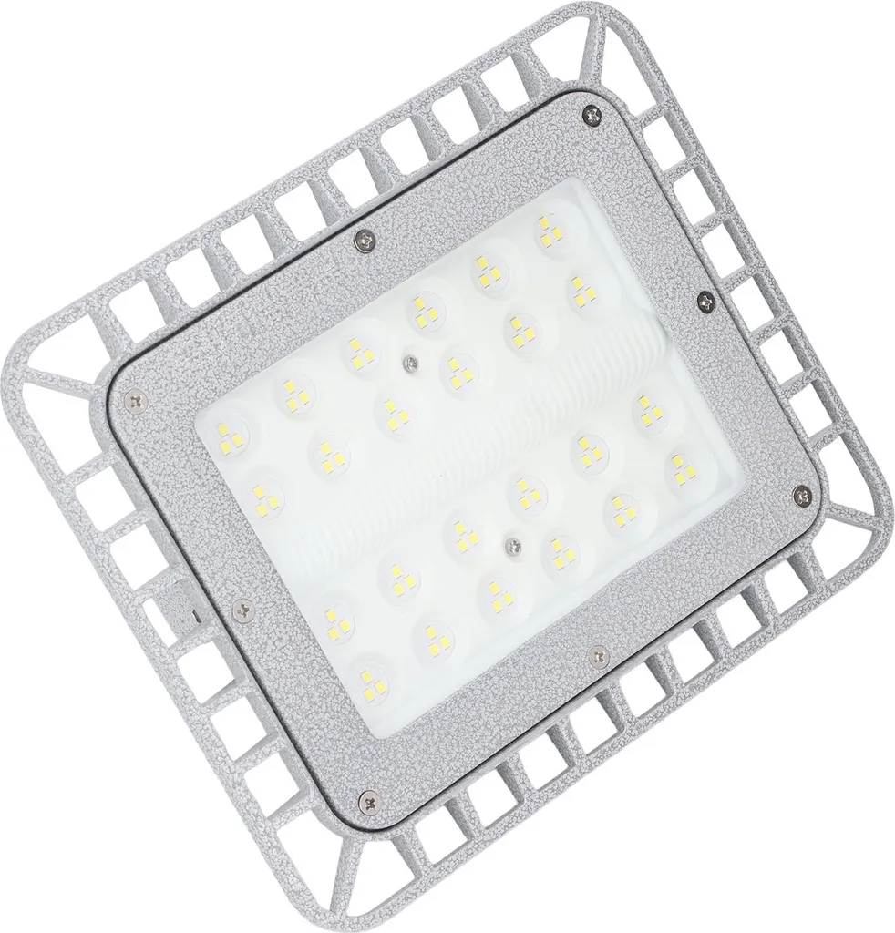 Éclairage de plafond pour entrepôt LED 50W IP66 Robuste Gris Marbre - 5