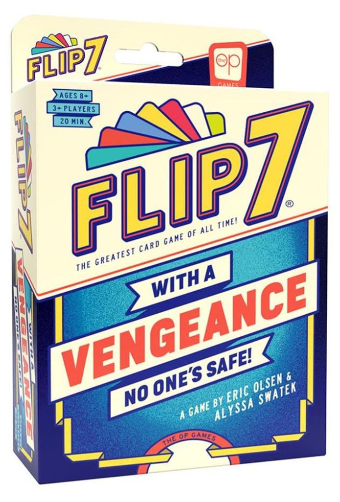 Flip 7 With a Vengeance – Juego de mesa – USAopoly Imagen del producto 