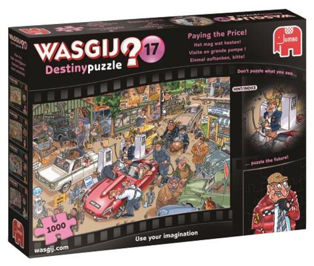 JUMBO Puzzle WASGIJ Destiny 17: Zahlen! 1000 Teile