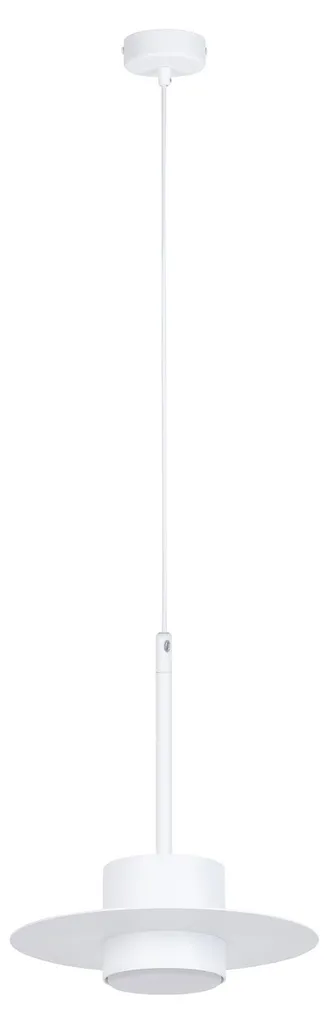 Suspension blanche minimaliste CHARLIE 12W Sigma Lighting en métal