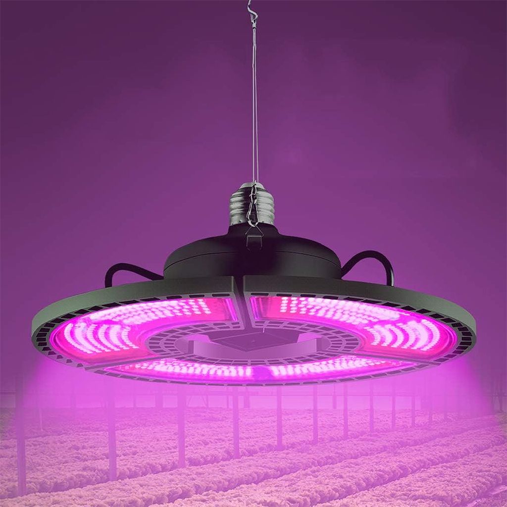 LED Faltbar Pflanzenlicht E27 360leds Vollspektrum Produktbild 1