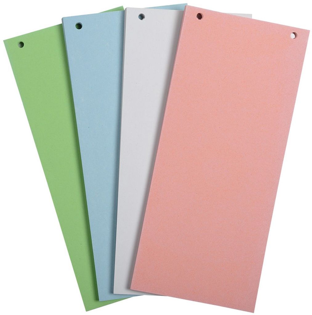 Exacompta Forever divisori forati 105x142mm 100 pezzi Immagine del prodotto 