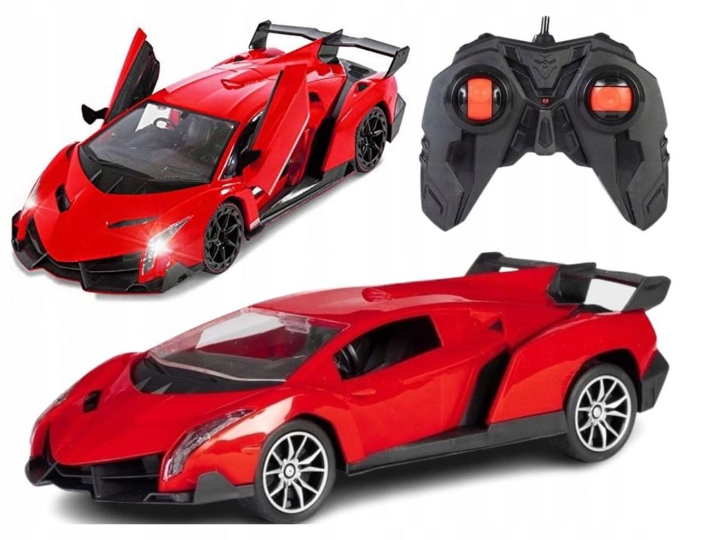 RC raceauto met afstandsbediening en op afstand bedienbare Productafbeelding 