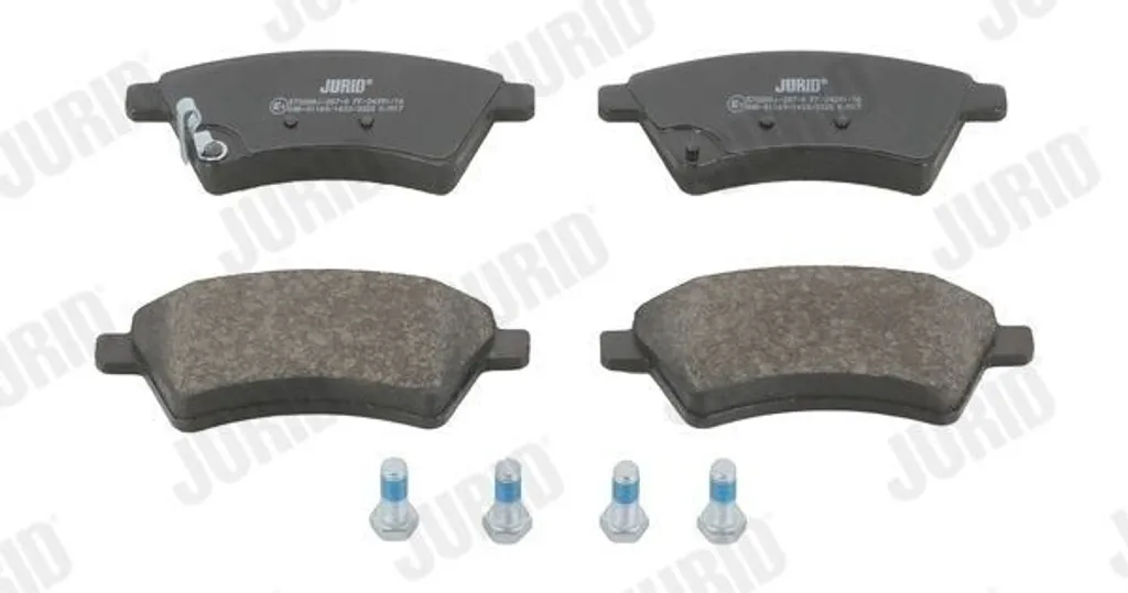 Plaquettes de frein avant JURID 573288J pour FIAT Sedici FY d'origine