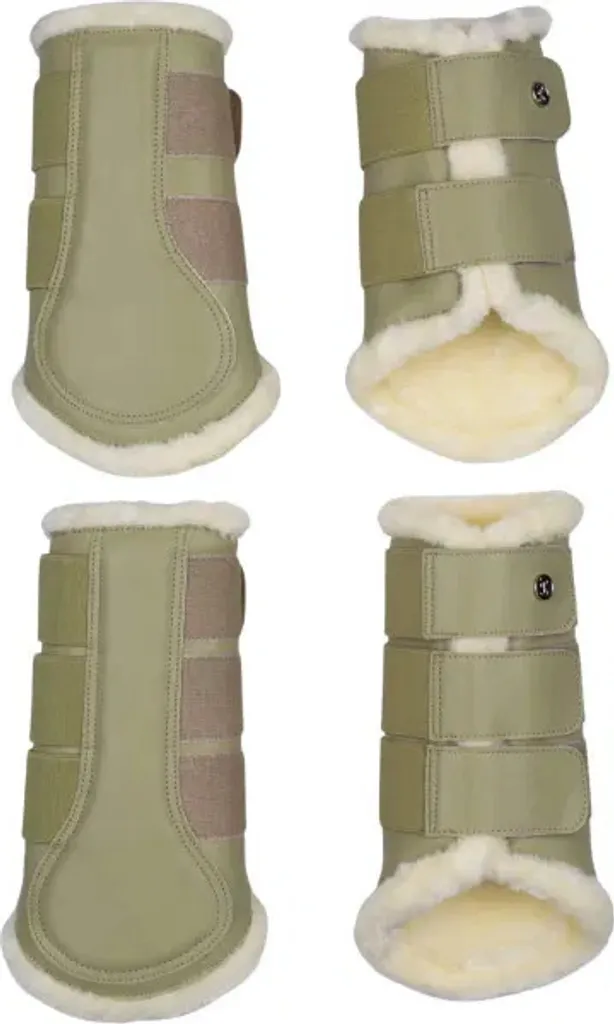Guêtres PS of Sweden Premium Protection des Tendons Set de 4 Vert Full