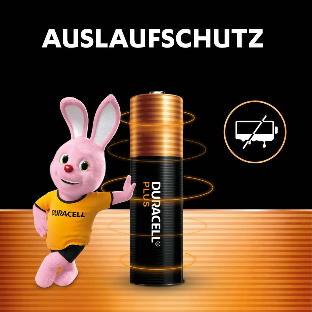 Piles AAA Duracell Plus Power Boost Active - Pack 48 Piles Haute Capacité