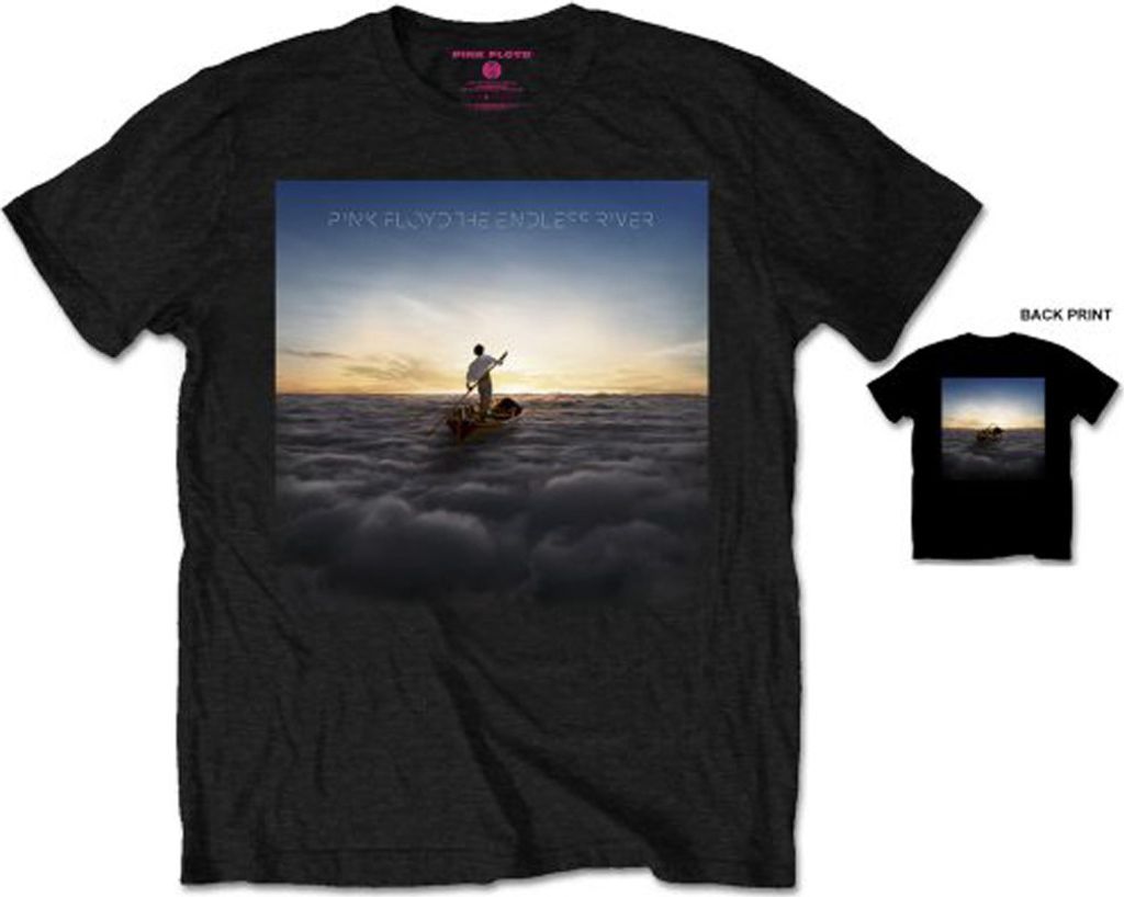 Pink Floyd T-Shirt Endless River (Back Print) Uni Black S