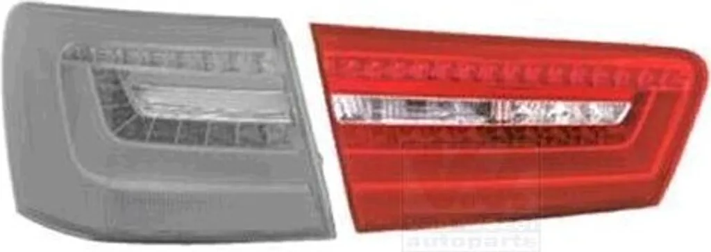 Optique arrière gauche pour Audi A6 C7 avec porte-lampe Van Wezel 0342937