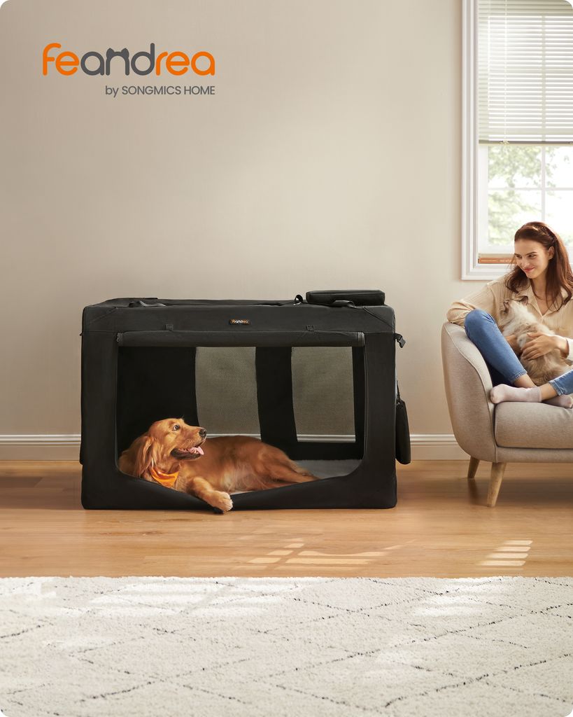 Feandrea Hundebox faltbar, Transportbox Hund, XXXXL, Produktbild 