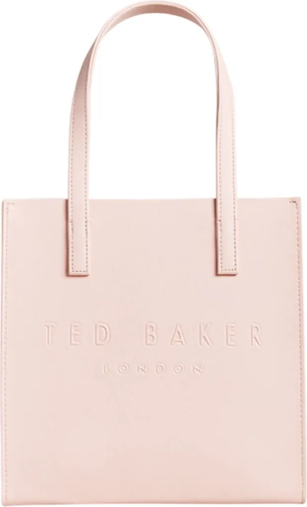 Sac iconique Ted Baker Seacon rose rose texture Crosshatch petit format