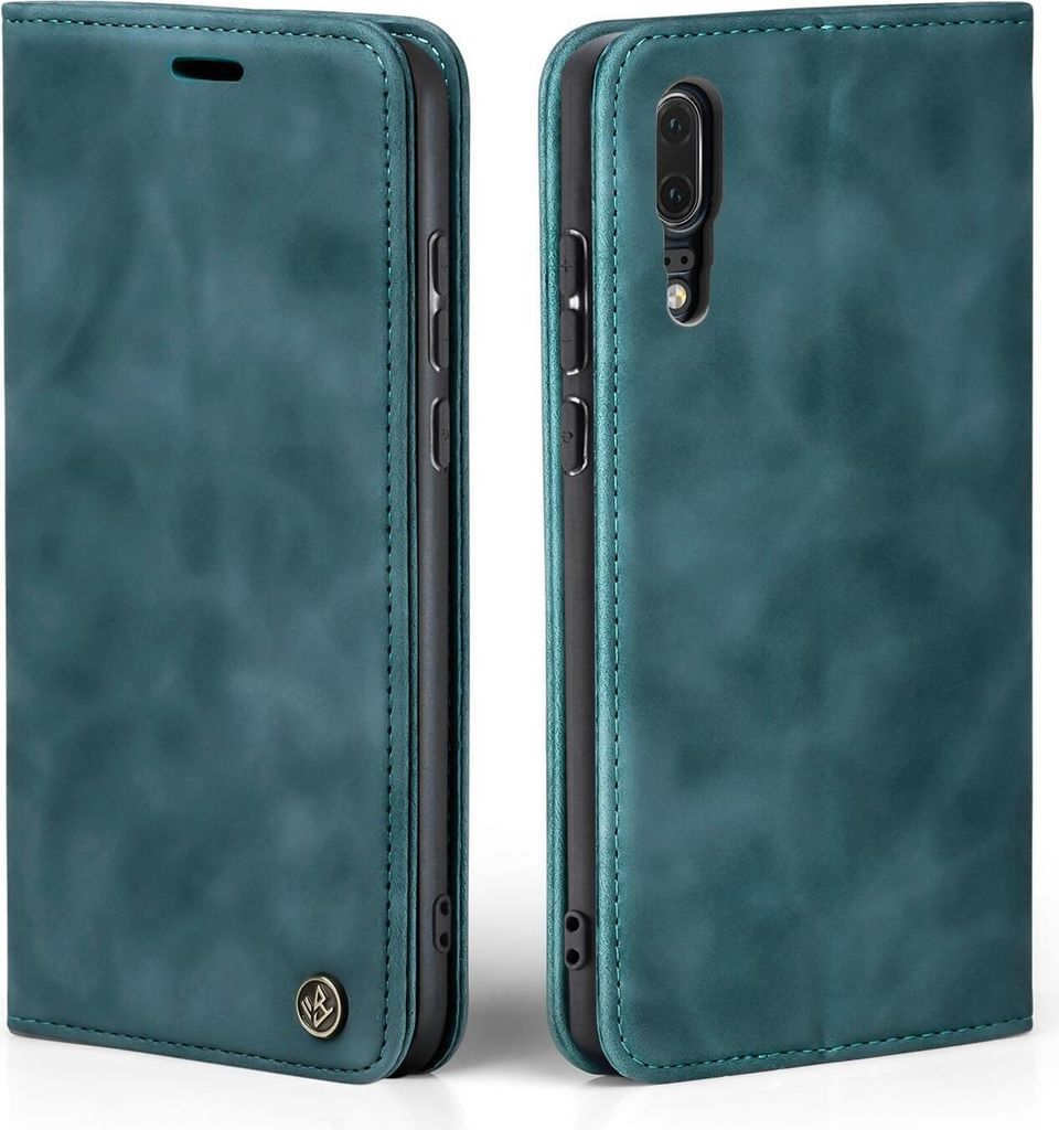 Handy Hülle für Huawei P20 Klapphülle Bookcase Flip Cover Produktbild 1