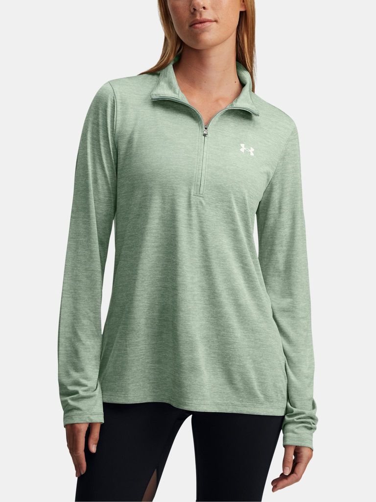 Under Armour Damen T-Shirt Tech 1/2 Zip-Twist 1384225-348__MD