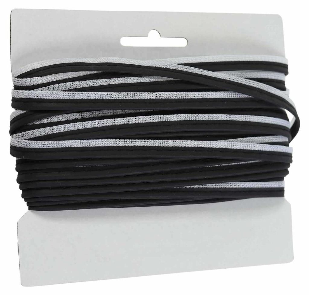 5m Paspelband 10mm Besatzband Biesenband  mit Farbwahl, Produktbild 
