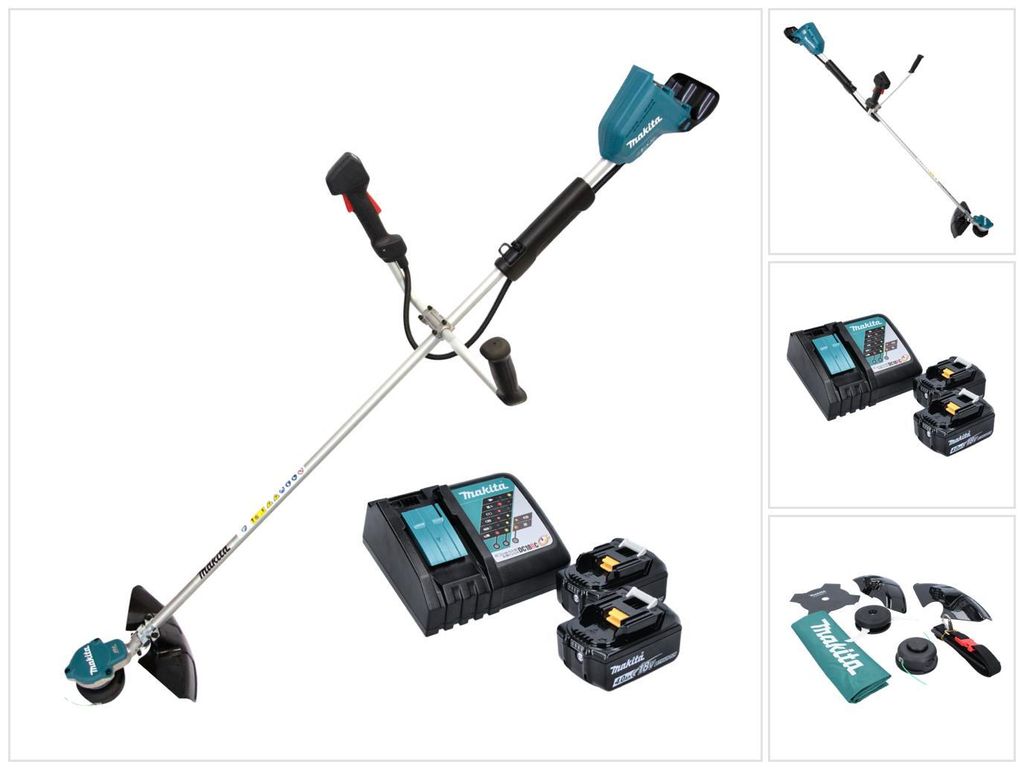 Makita DUR 368 ARM Akku Freischneider 36 V ( 2 x 18 V ) Produktbild 