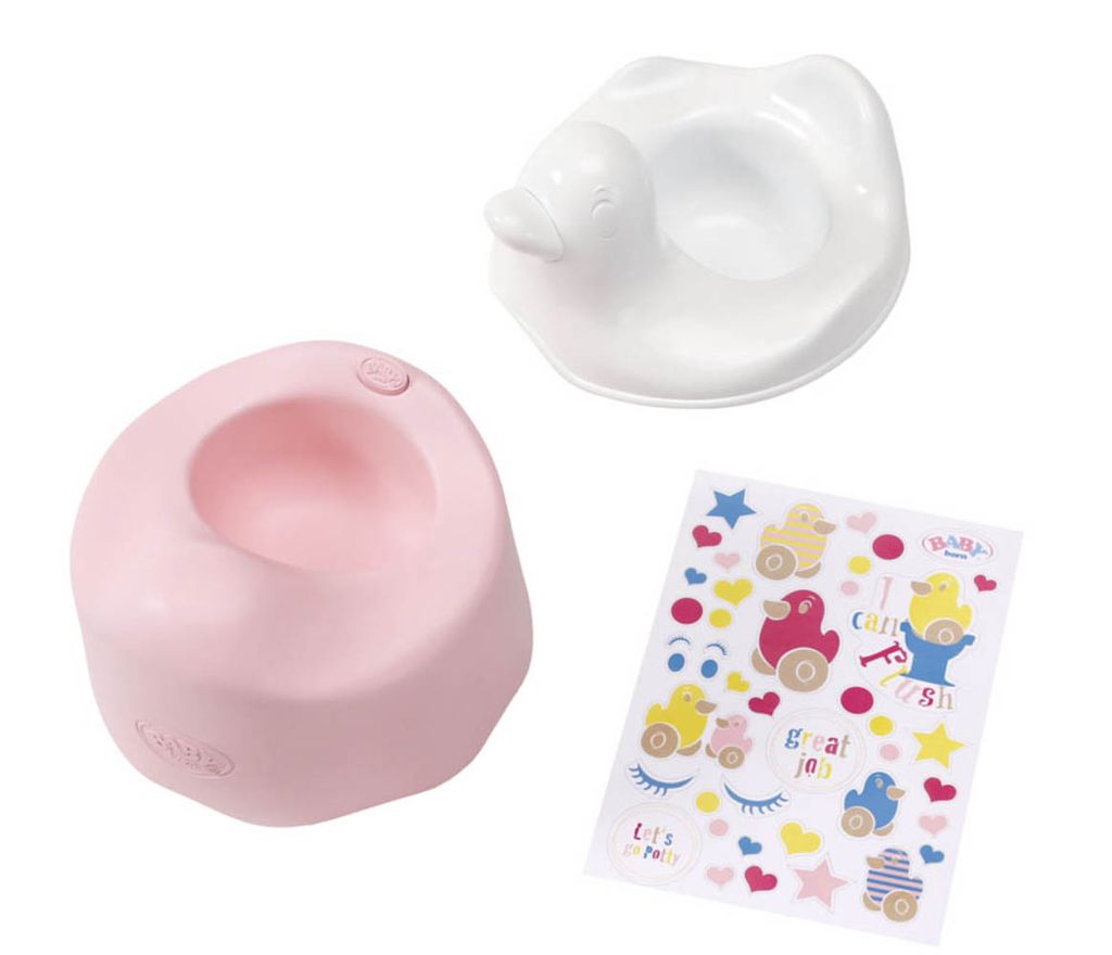 Zapf Creation BABY born lustiges Töpfchen - Farbe: rosa; 822531