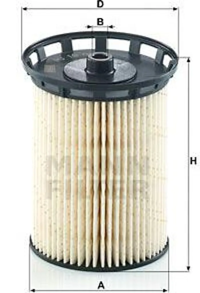 MANN-FILTER PU 10 010 z Filtre à Carburant OE 95812743400 pour Audi Q8