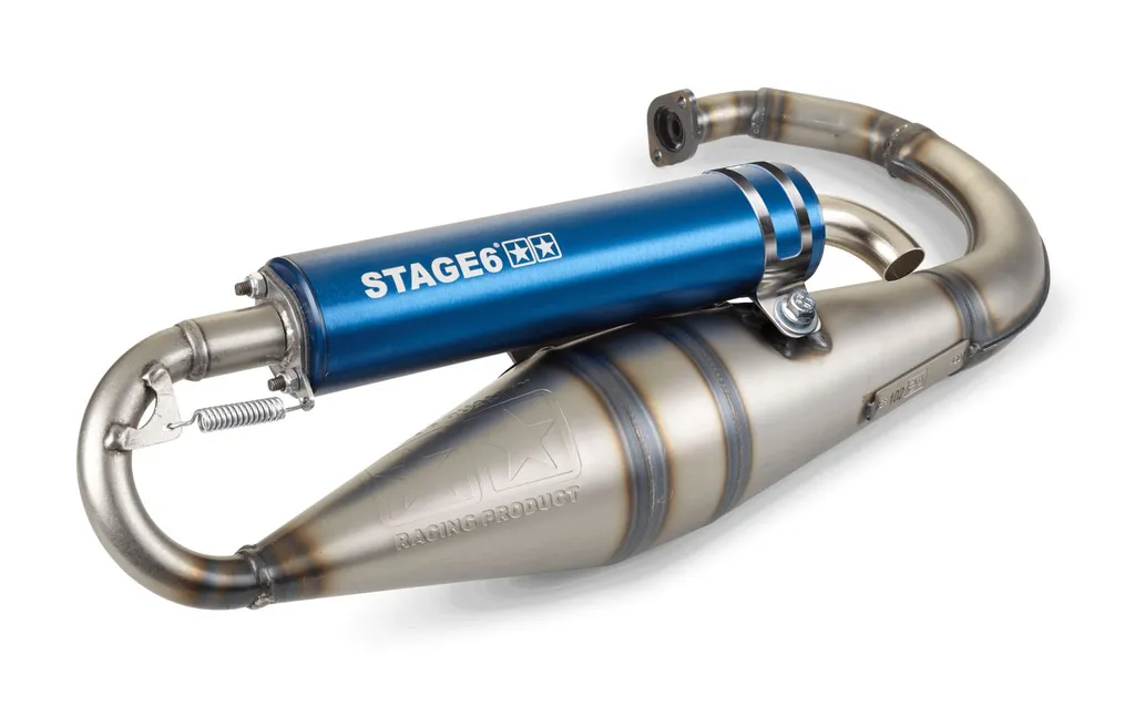 Pot Stage6 Pro Replica Mk2 Bleu Minarelli Vertical pour Booster et Stunt