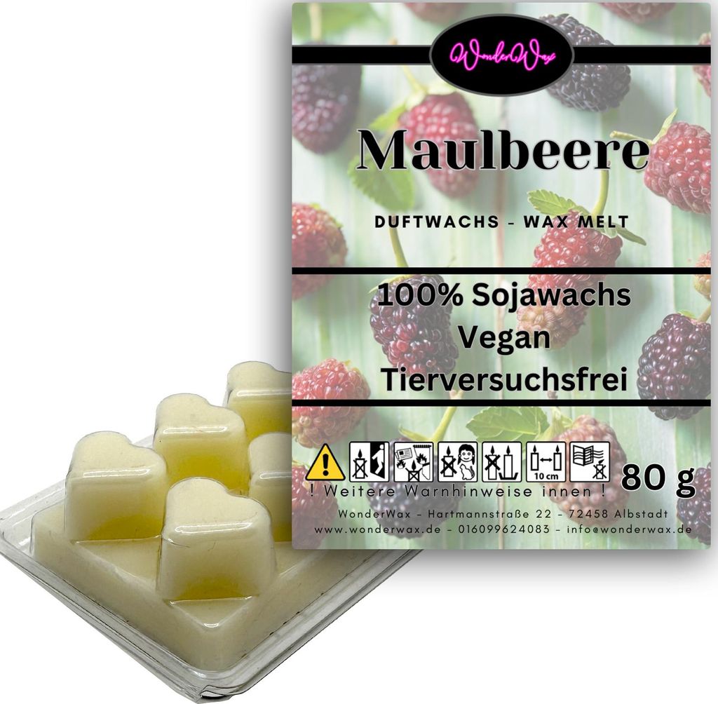 WonderWax Duftwachs Wax Melts für Duftlampe, 6 Herzen Duftmelt Wachsmelt Sojawachs Duftwachs Würfel für Raumdüfte, Wachs Duftöl Winter Indoor ...