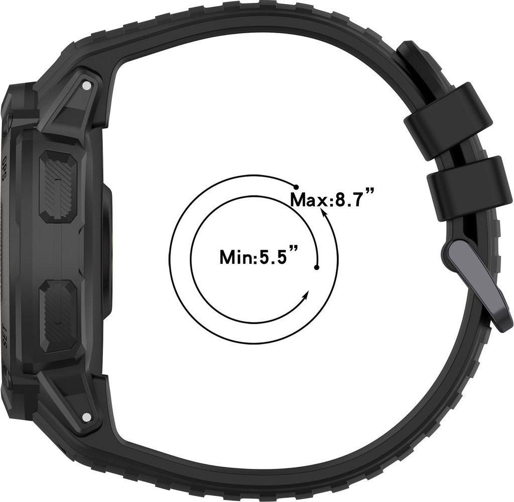 INF Silikonový náramek na hodinky pro Garmin Instinct 2X Obrázek produktu 2