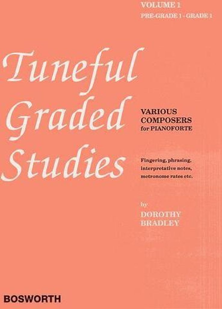 Tuneful graded Studies vol.1various composers for piano