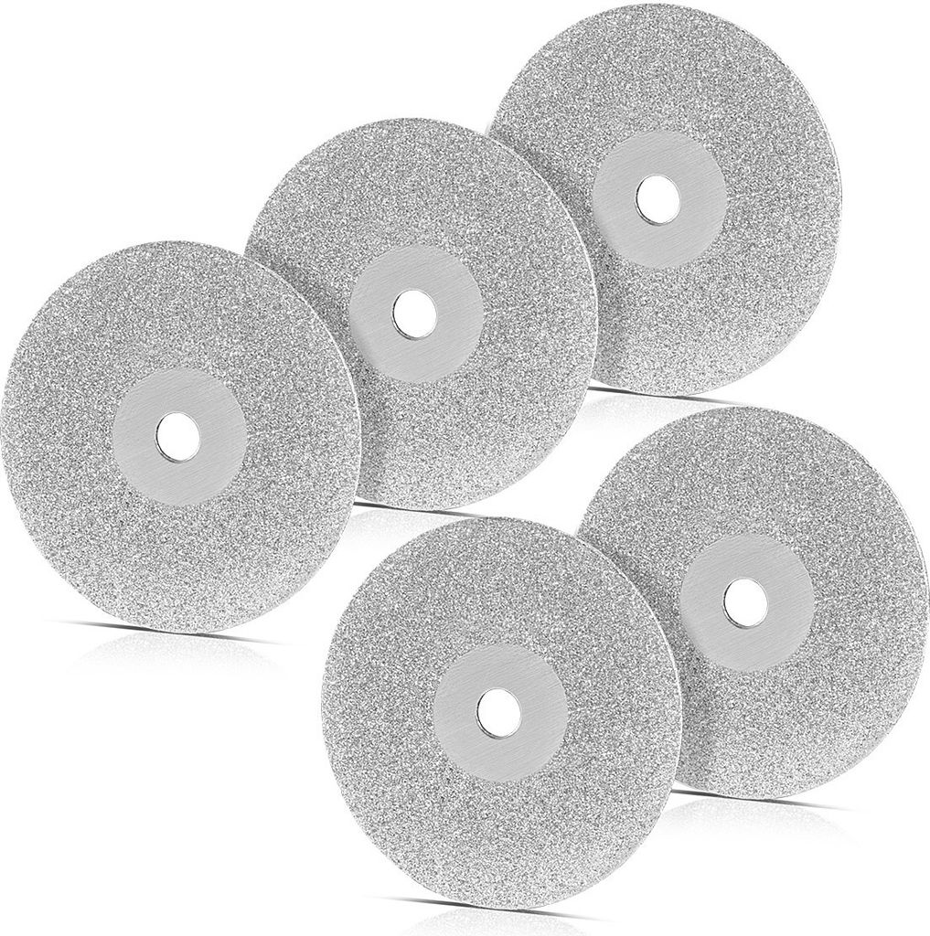 STAHLWERK Diamant-Schleifscheiben für Wolframschleifer 25 mm 5er Set