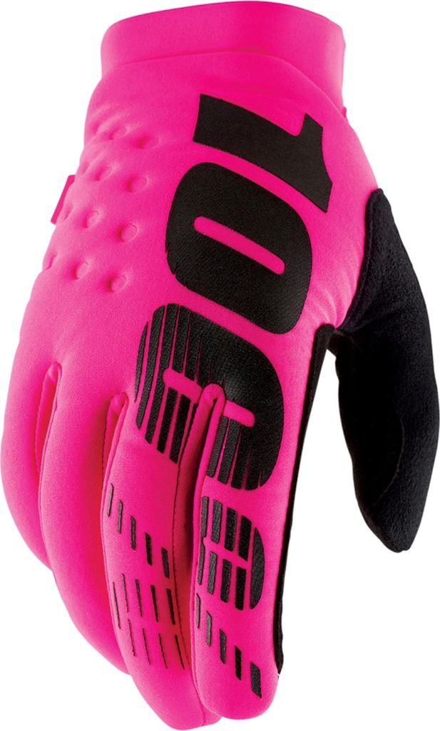 100% Unisex Handschuhe Brisker , Neon Pink, XXL