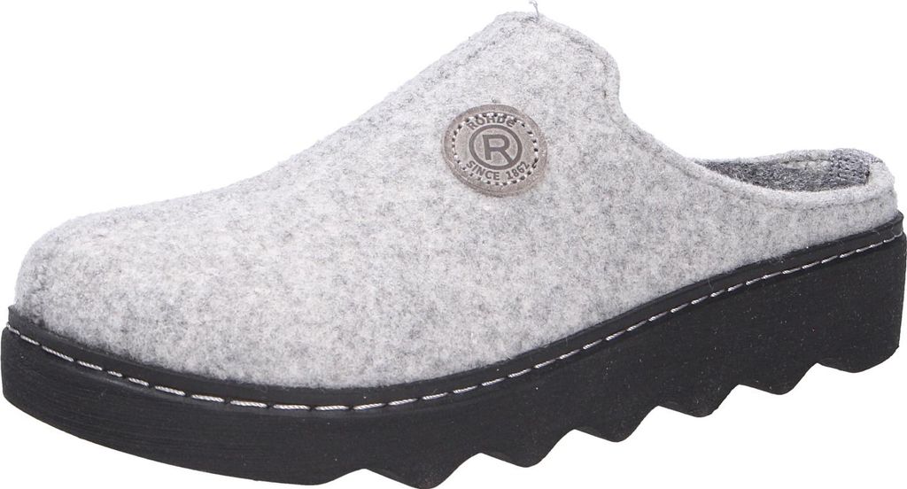 Rohde Damen Hausschuhe, grau(grau (80)), Gr. 36