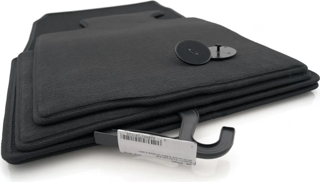 Tappetini Eleganti Velours Mini Countryman Paceman Neri 4 Pezzi