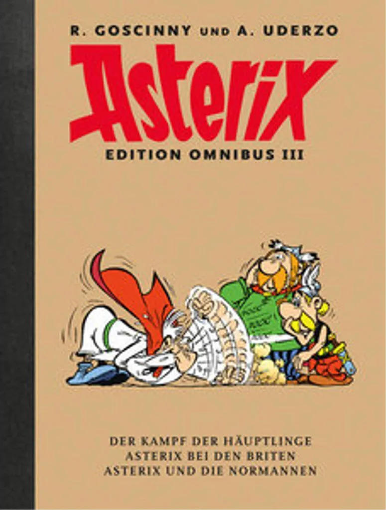 Asterix Edition Omnibus III : BD Intégrale de Goscinny et Uderzo reliée