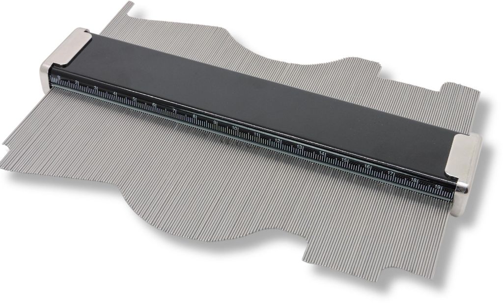 Shinwa 44600 Konturenlehre B, 300mm, hochwertige Produktbild 