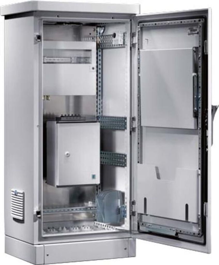 Rittal Outdoorgehäuse BxHxT 600x1200mmx500mm IP55 RAL 7035 (Speditionsversand)