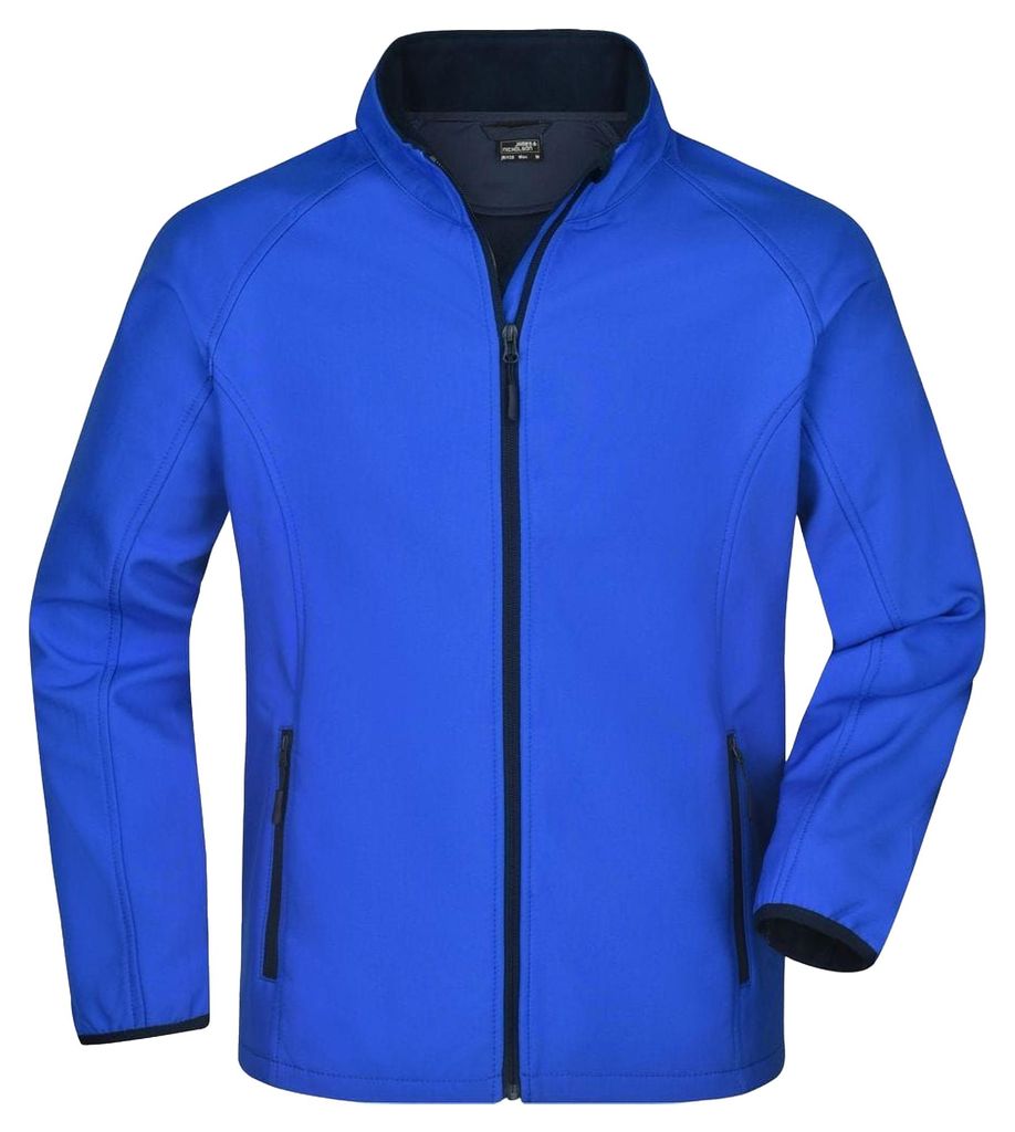 James and Nicholson - "Promo" Softshelljacke für Herren LT3167 (S) (Marineblau/Marineblau)